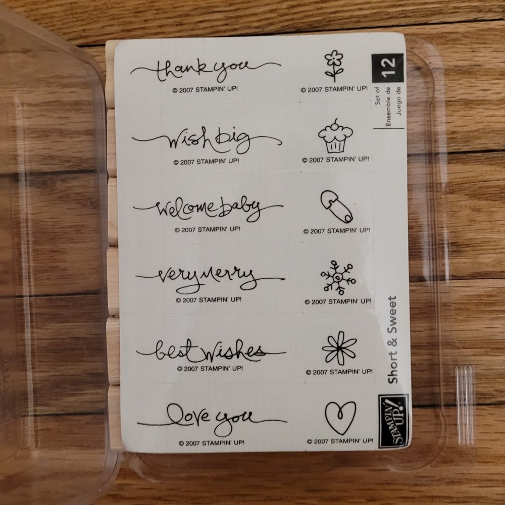 Stampin Up! Short & Sweet